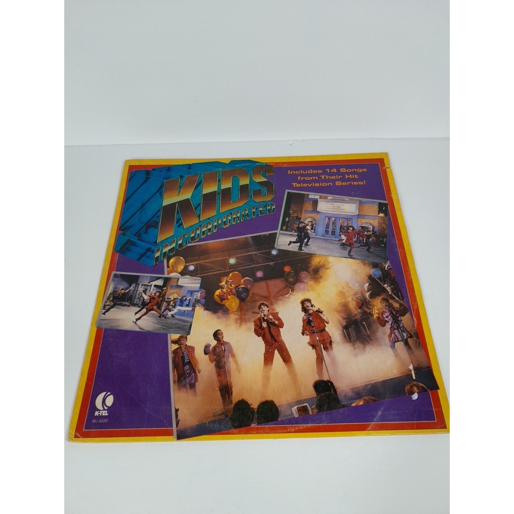 RARE Vtg 1984 KIDS INCORPORATED Vinyl LP Record 80's TV Show (Fergie
